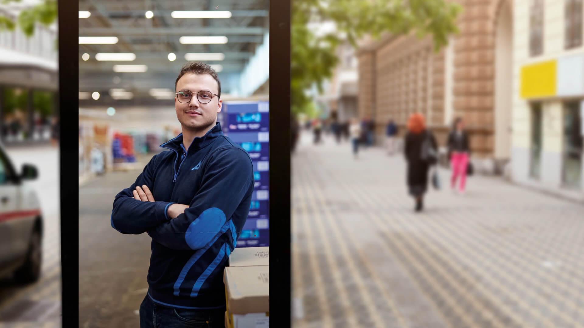 Aldi employer branding affiche in buskot